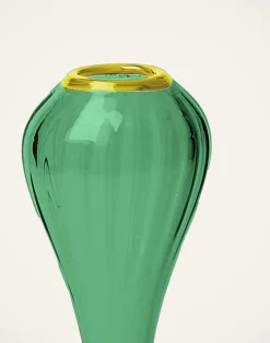 La DoubleJ Vasi|Home Décor<Scallion VaseVerde in Murano Glass