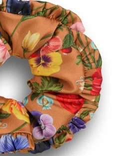 La DoubleJ Accessori Per Capelli|Accessories<ScrunchieBotticelli Rust in Silk Twill