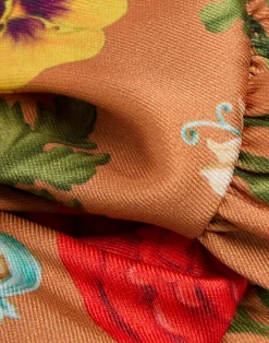 La DoubleJ Accessori Per Capelli|Accessories<ScrunchieBotticelli Rust in Silk Twill