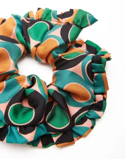 La DoubleJ Accessori Per Capelli|Accessories<ScrunchieGumball Verde in Twill