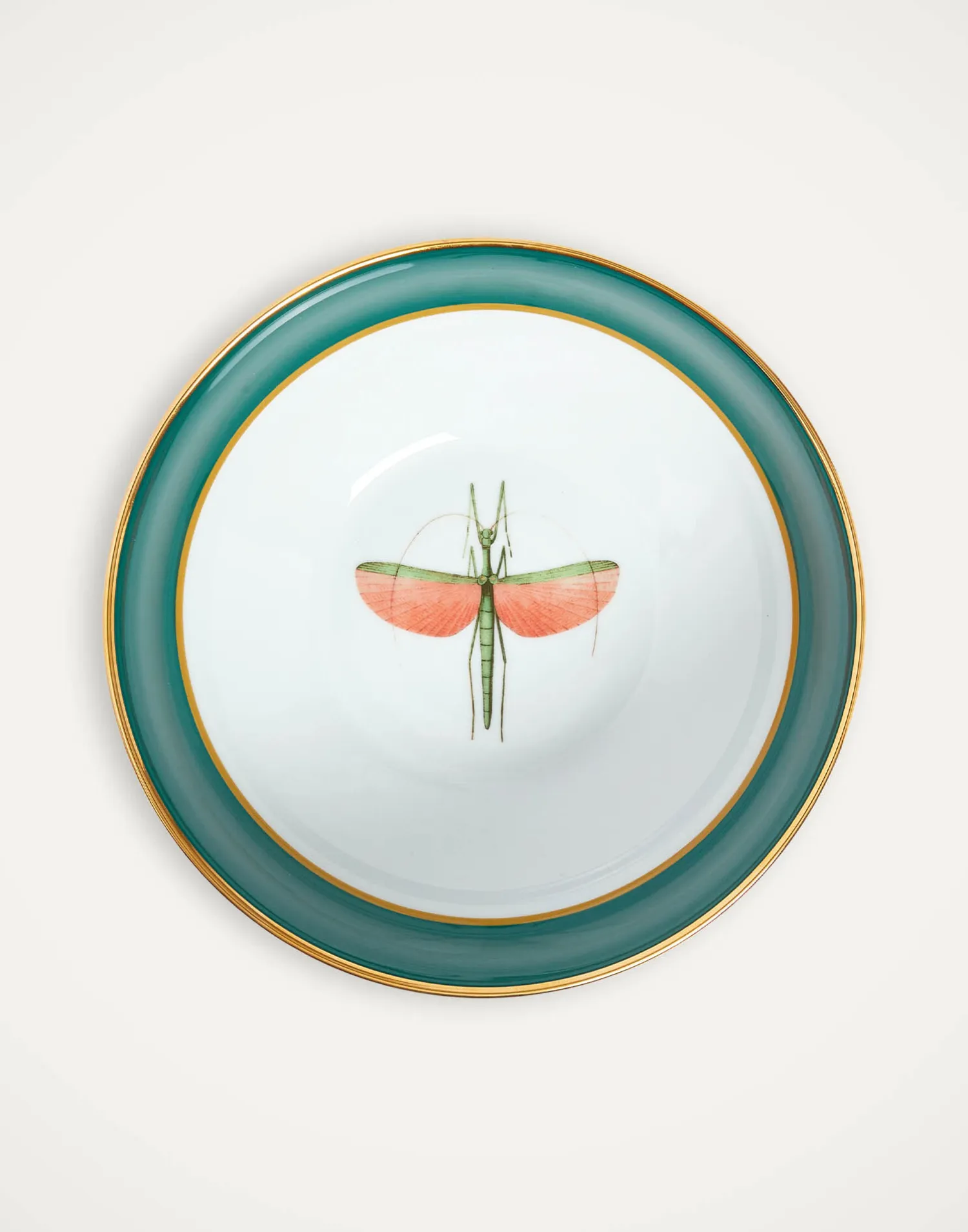 La DoubleJ Accessori Per La Tavola|Tavola<Serving BowlLibellula Green in Porcelain