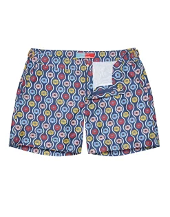 La DoubleJ Moda Mare<Setter Swim ShortsWhitsun Mini Blue in Recycled Polyester