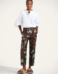 La DoubleJ Camicie E Top<Share Your Screen ShirtSolid White in Cotton Poplin