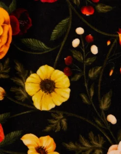 La DoubleJ Gonne<Short SkirtBotticelli Black in Cotton Velvet