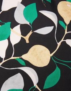 La DoubleJ Loungewear<Silk RobeOrchard in Twill Silk