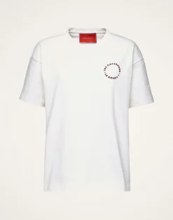 La DoubleJ Felpe E Magliette<Sisterhood TeeSolid Print in Jersey Loira