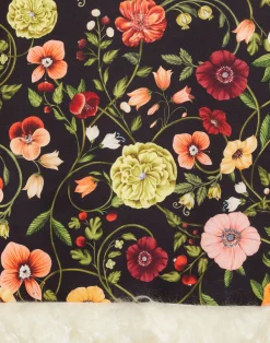 La DoubleJ Capispalla<Sleeveless Folk JacketBotticelli Black in Compact Jersey