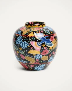 La DoubleJ Vasi|Home Décor<Small Bubble VaseColombo Black in Porcelain