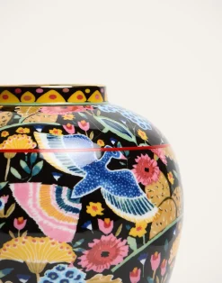 La DoubleJ Vasi|Home Décor<Small Bubble VaseColombo Black in Porcelain