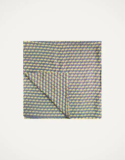 La DoubleJ Tovaglie|Tessili<Small TableclothCubi Giallo/Fucsia in Linen