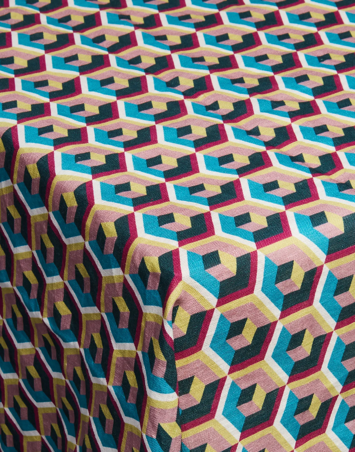 La DoubleJ Tovaglie|Tessili<Small TableclothCubi in Linen