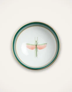 La DoubleJ Accessori Per La Tavola|Tavola<Snack Bowl Set Of 2Libellula Green in Porcelain