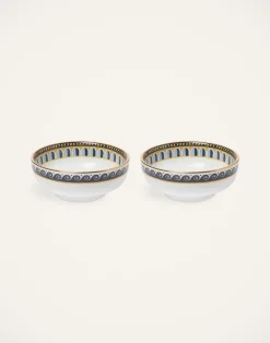 La DoubleJ Accessori Per La Tavola|Tavola<Snack Bowl Set Of 2Napoli in Porcelain
