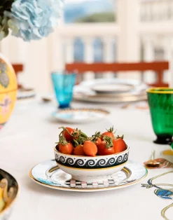 La DoubleJ Accessori Per La Tavola|Tavola<Snack Bowl Set Of 2Napoli in Porcelain
