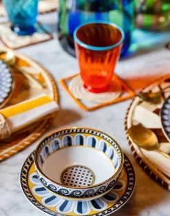 La DoubleJ Accessori Per La Tavola|Tavola<Snack Bowl Set Of 2Napoli in Porcelain