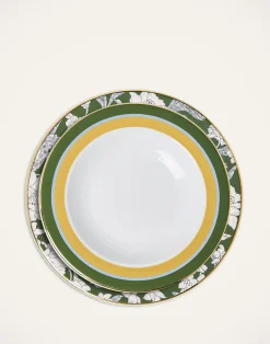 La DoubleJ Piatti|Tavola<Soup And Dinner Plates SetRoman Holiday Avorio in Porcelain