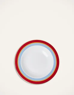 La DoubleJ Piatti|Tavola<Soup And Dinner Plates SetRoman Holiday Vino in Porcelain