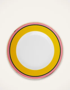 La DoubleJ Piatti|Tavola<Soup & Dinner Plate Set of 4Rainbow Mix in Porcelain