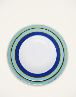 La DoubleJ Piatti|Tavola<Soup & Dinner Plate Set of 4Rainbow Mix in Porcelain