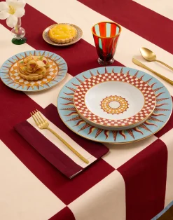La DoubleJ Piatti|Tavola<Soup Plates Set Of 2Apollo Brick in Porcelain