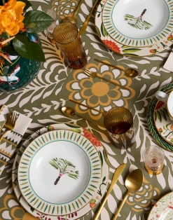 La DoubleJ Piatti|Tavola<Soup Plates Set Of 2Eden in Porcelain