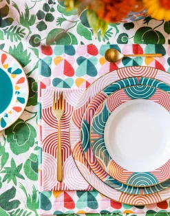 La DoubleJ Piatti|Tavola<Soup Plates Set Of 2Slinky Green in Porcelain