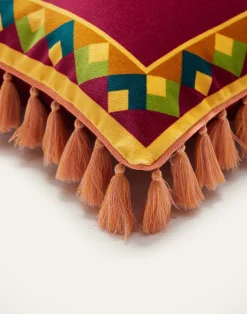 La DoubleJ Cuscini E Coperte|Home Décor<Spirit Animal CushionCricket in Cotton Velvet