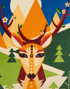 La DoubleJ Cuscini E Coperte|Home Décor<Spirit Animal CushionDeer in Cotton Velvet