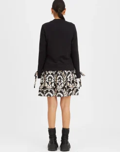 La DoubleJ Vestiti<Sporty DressGhirlanda Black in Twill