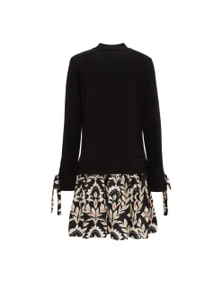 La DoubleJ Vestiti<Sporty DressGhirlanda Black in Twill