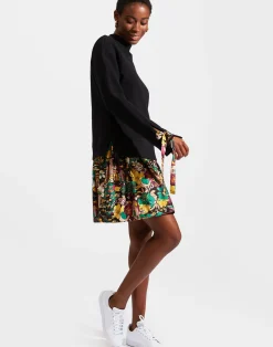 La DoubleJ Vestiti<Sporty DressSolid Black in Jersey
