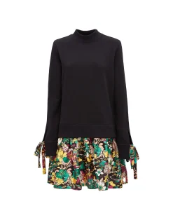 La DoubleJ Vestiti<Sporty DressSolid Black in Jersey