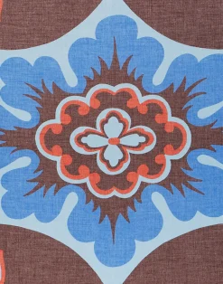 La DoubleJ Accessories|Foulard E Sciarpe<Square ScarfPalazzo Light Blue in Modal Silk