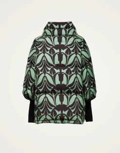 La DoubleJ Capispalla<St. Moritz JacketPapyrus Green in Light Faille