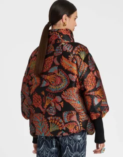 La DoubleJ Capispalla<St. Moritz JacketSicomore Black in Jacquard