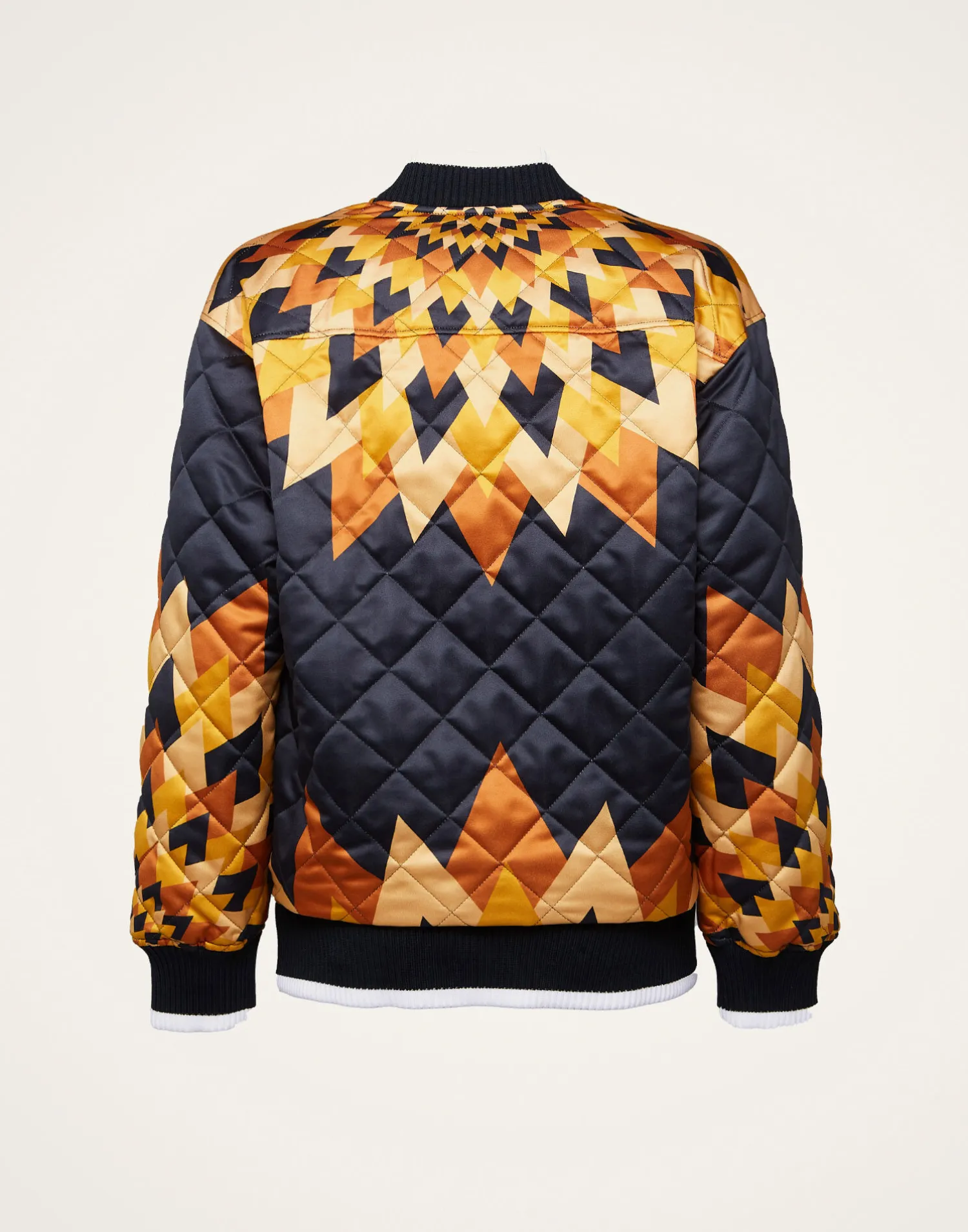 La DoubleJ Capispalla<Suki JacketEgyptian Sun Placée Gold in Quilted Twill