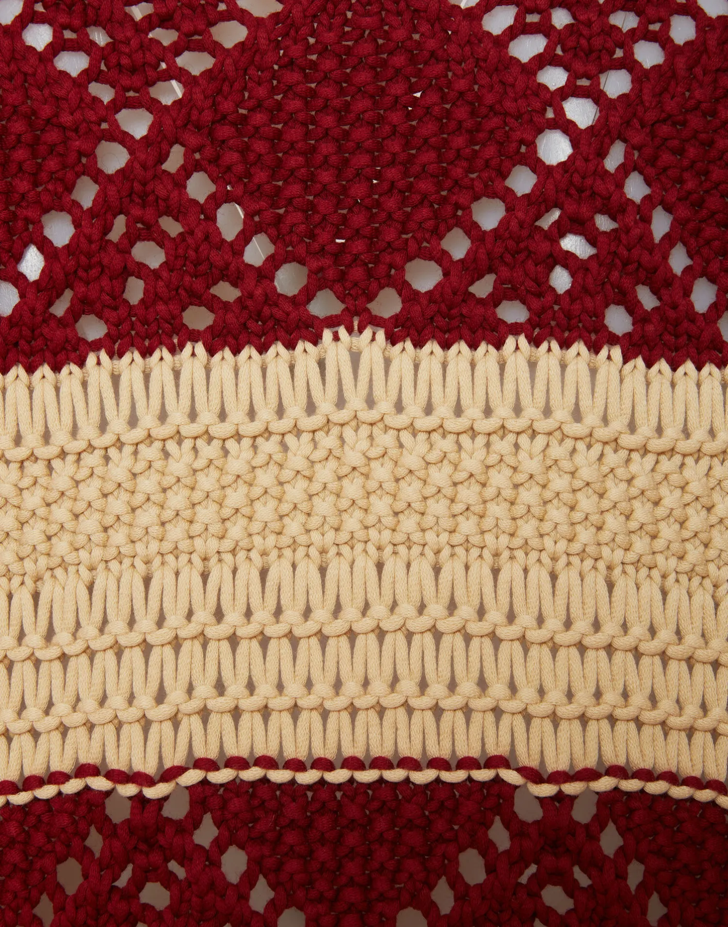 La DoubleJ Maglieria<Summer BoleroSolid Ivory in Cable Chain