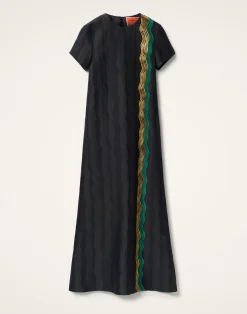 La DoubleJ Vestiti<Super Swing DressThe Nile Black in Jacquard