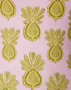 La DoubleJ Moda Mare<Surf SuitPineapple Sunflower Pink in Lycra