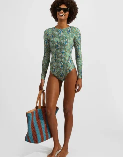 La DoubleJ Moda Mare<Surf SuitSantachiara in Lycra
