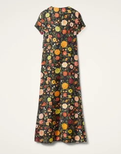 La DoubleJ Vestiti<Swing DressBotticelli Black in Silk Twill
