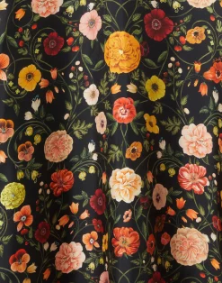 La DoubleJ Vestiti<Swing DressBotticelli Black in Silk Twill