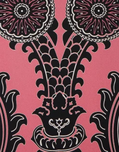 La DoubleJ Vestiti<Swing DressOltrarno Pink in Silk Twill