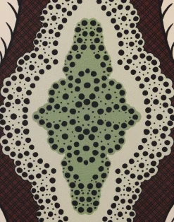 La DoubleJ Party Dressing<Swing DressPortal Plac&eacute;e Brown in Silk Twill