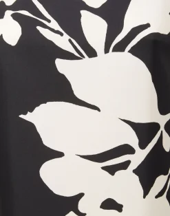 La DoubleJ Vestiti<Swing Dress (With Feathers)Winter Jasmine in Twill Silk