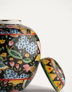 La DoubleJ Vasi|Home Décor<Tea JarColombo Nero in Porcelain