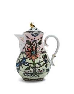 La DoubleJ Set Da Te E Caffe|Tavola<TeapotTree Of Life in Porcelain