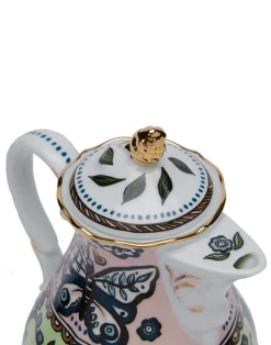 La DoubleJ Set Da Te E Caffe|Tavola<TeapotTree Of Life in Porcelain