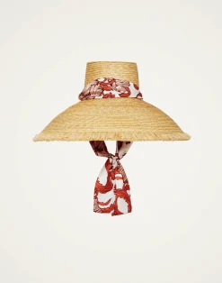 La DoubleJ Cappelli|Accessories<The Sun HatSolid Light Beige in Raffia