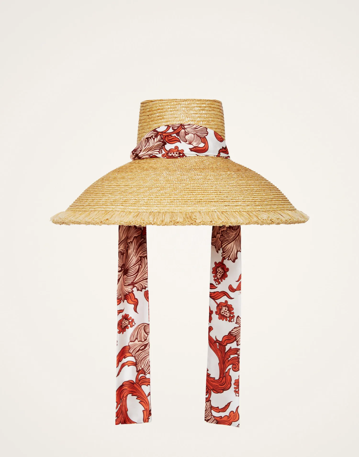 La DoubleJ Cappelli|Accessories<The Sun HatSolid Light Beige in Raffia